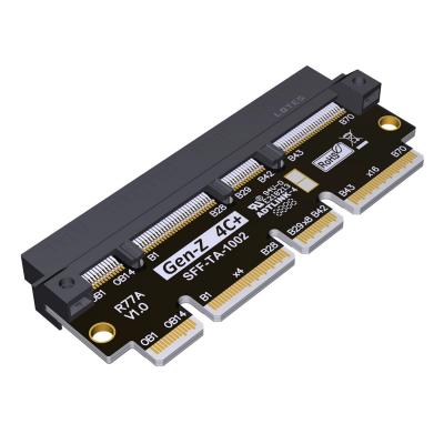 PCIe 5.0 Gen-Z 4C+ EDSFF Male to Female Height Increase Test Protection Adapter