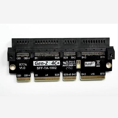 PCIe 5.0 Gen-Z 4C+ EDSFF Male to Female Height Increase Test Protection Adapter