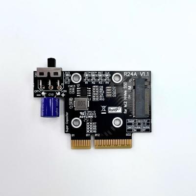 PCIe 5.0 x4 to M.2 NVMe SSD Adapter
