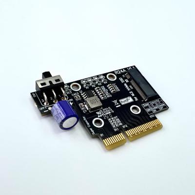 PCIe 5.0 x4 to M.2 NVMe SSD Adapter
