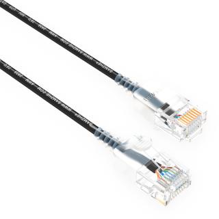 8m (26.2ft) Cat6 Flat Snagless Unshielded (UTP) Ethernet Network Patch Cable,  Black