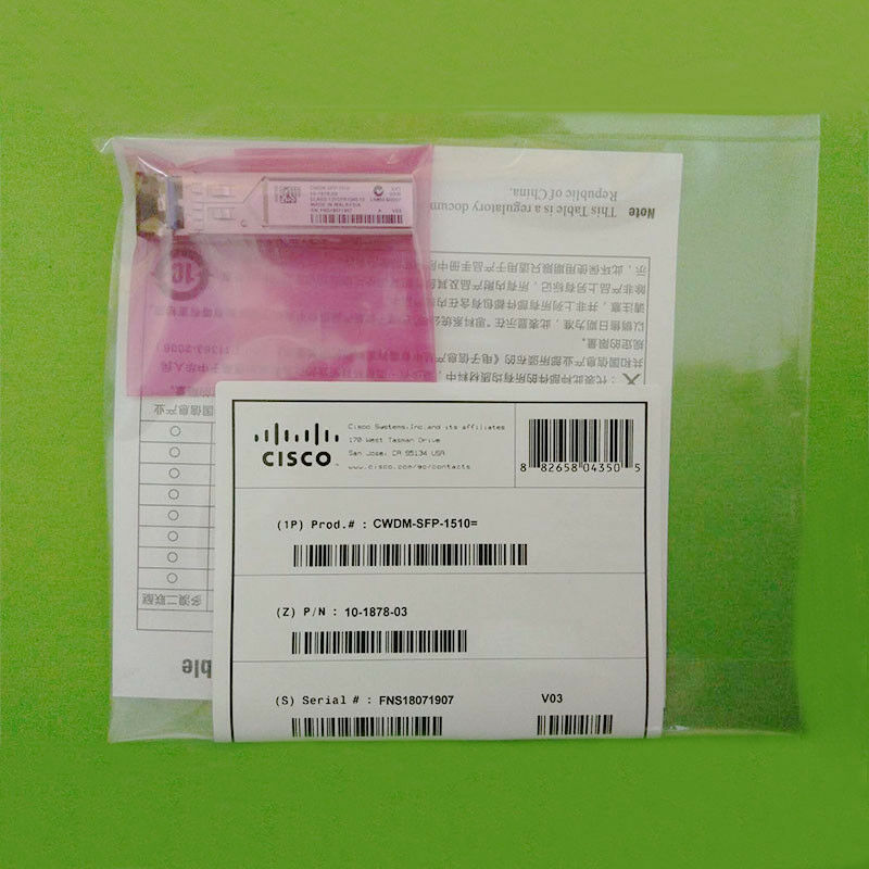 Genuine Cisco CWDM-SFP-1510