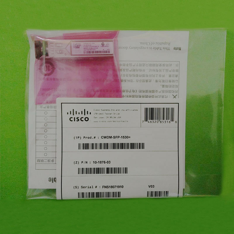 Genuine Cisco CWDM-SFP-1530