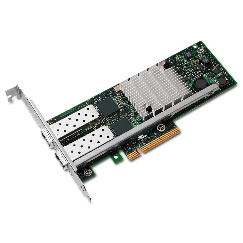Intel 10 Gigabit AF DA Dual Port Server Adapter, SFP+, 10GbE, PCIe, 82598GB