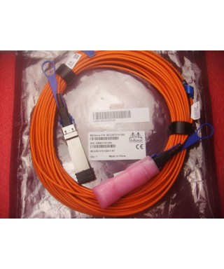 Nvidia MC220731V-005 câble de fibre optique 5 m QSFP Orange