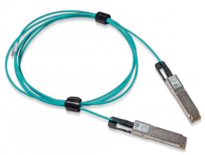Καλώδιο ενεργής ίνας Mellanox MFS1S00-H003E, IB HDR, έως 200Gb/s, QSFP56, LSZH, μαύρο pulltab, 3m