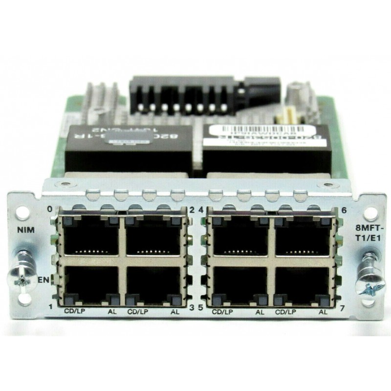 Genuine Cisco NIM-8MFT-T1-E1