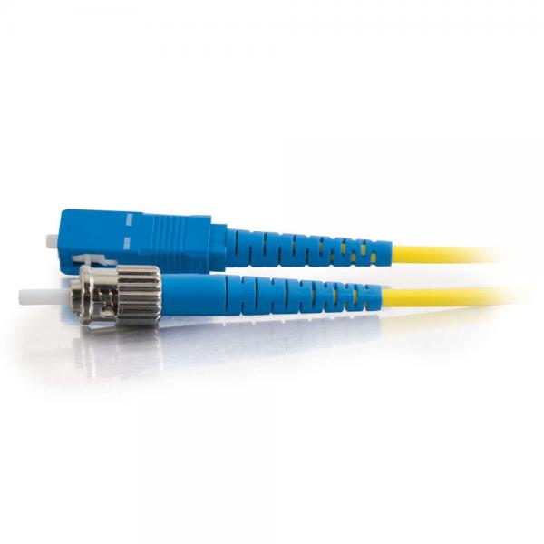 How to connect fiber optic cable to cisco switch?