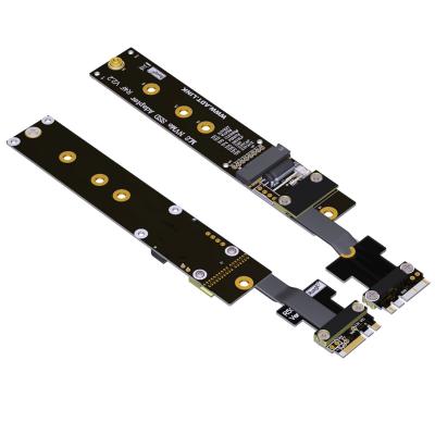 PCIe 3.0 M.2 Key A.E. to M.2 Key M NVMe Female Extension Cable