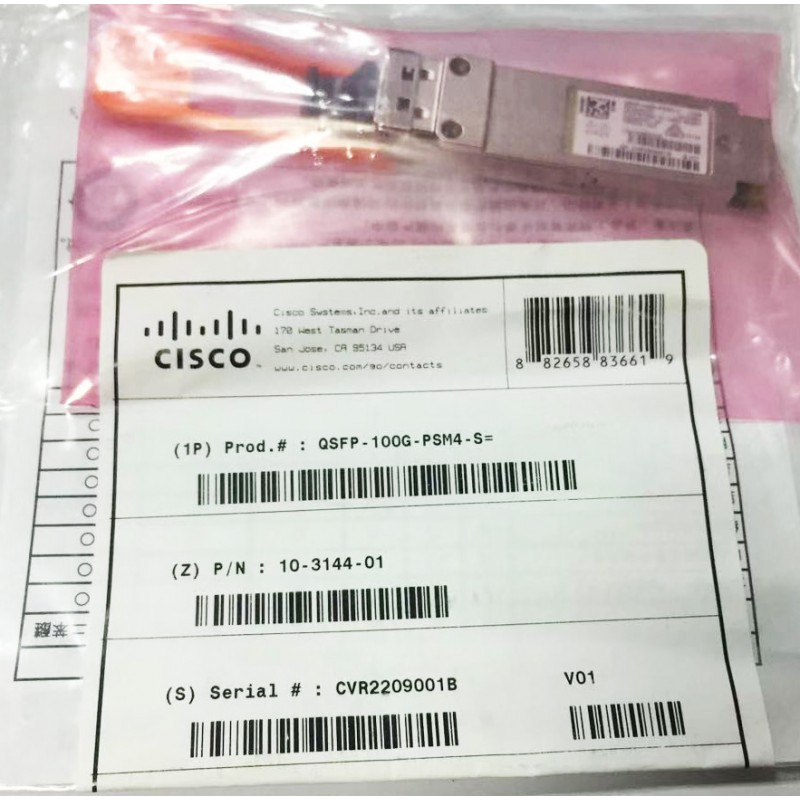 Genuine Cisco QSFP-100G-PSM4-S