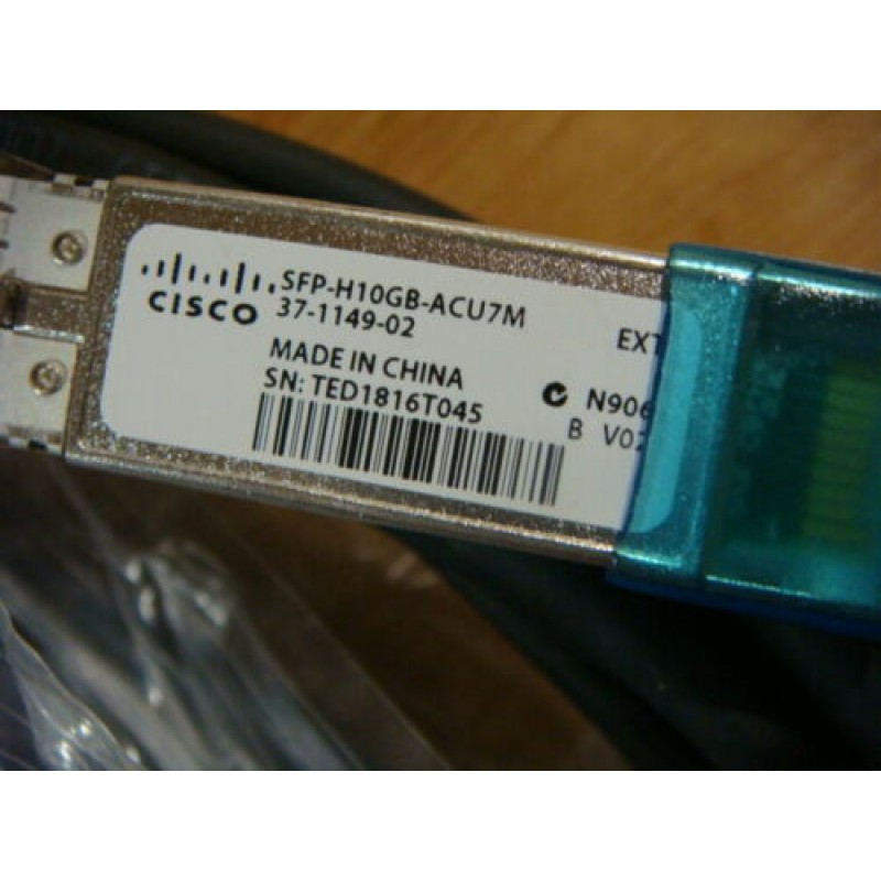 Genuine Cisco SFP-H10GB-ACU7M