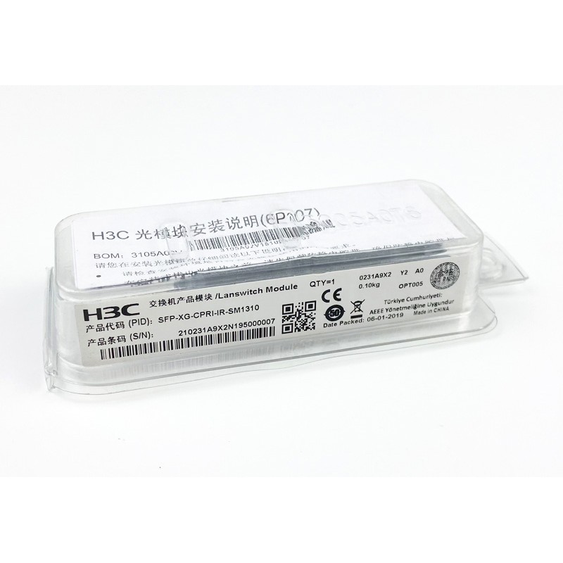 Genuine H3C SFP-XG-CPRI-IR-SM1310