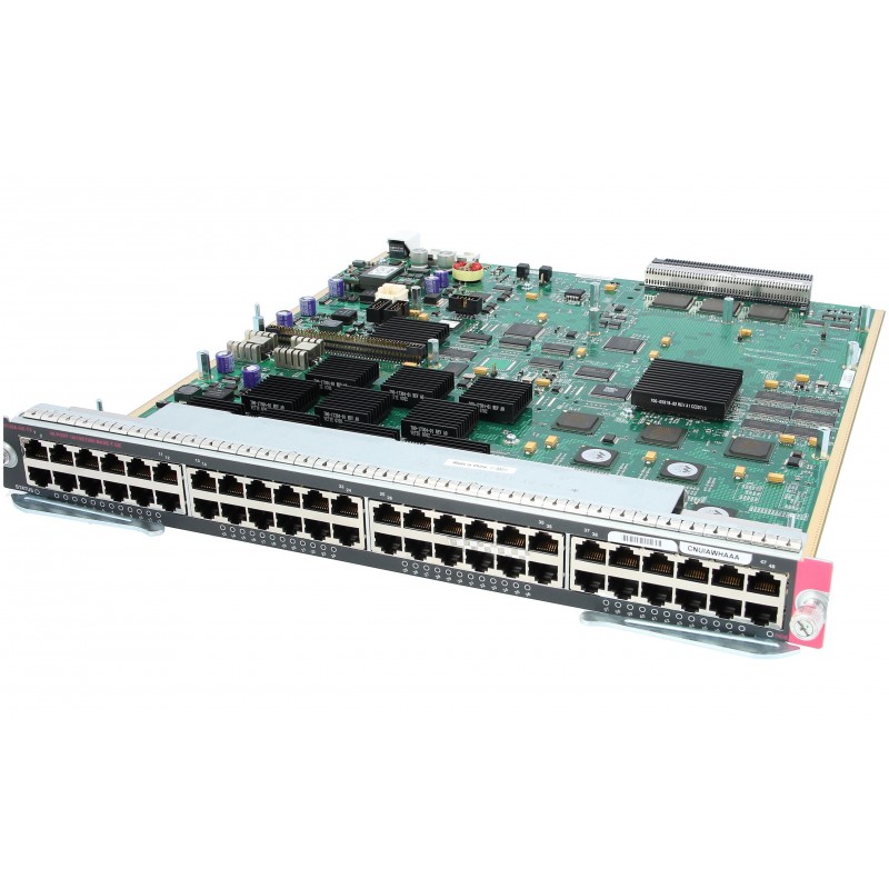 Cisco WS-X6148A-GE-TX Catalyst 6500 48-port 10/100/1000 w/Jumbo Frame, RJ-45