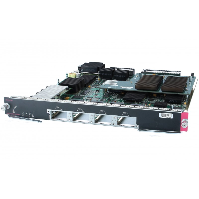 Cisco WS-X6704-10GE Cat6500 4-port 10 Gigabit Ethernet Module (req. XENPAKs)